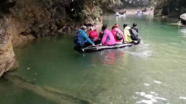 湖北峡谷拍景