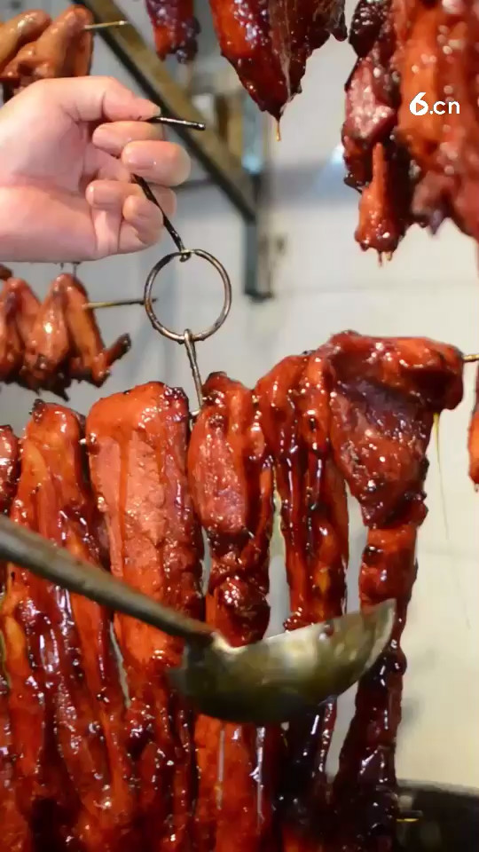 广式蜜汁叉烧穿肉做法