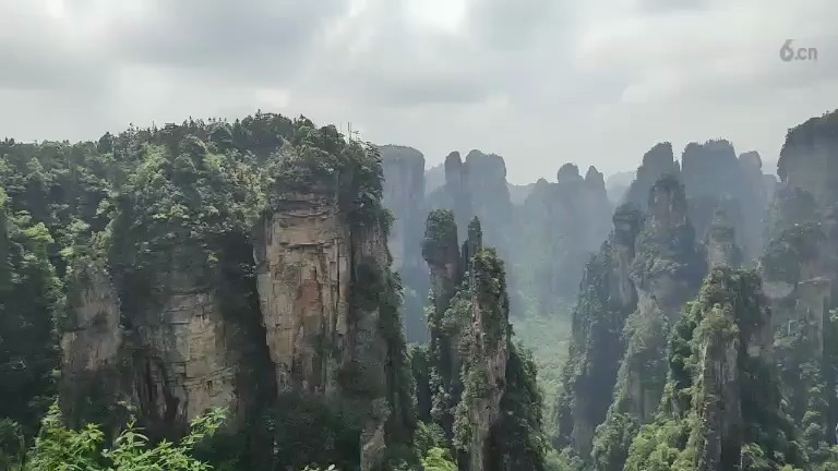 天子山风景