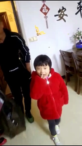 回家了