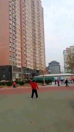 练习师父教的动作