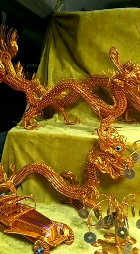 手工编织各种摆件