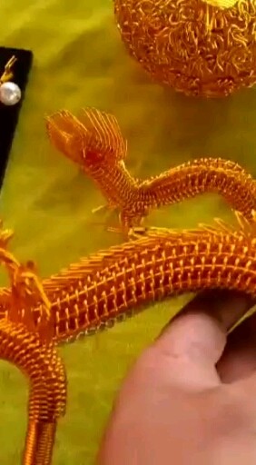 手工编织各种摆件