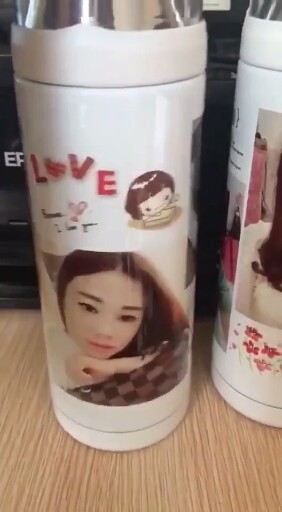 透明盖保温杯💖实物照片鲜艳不