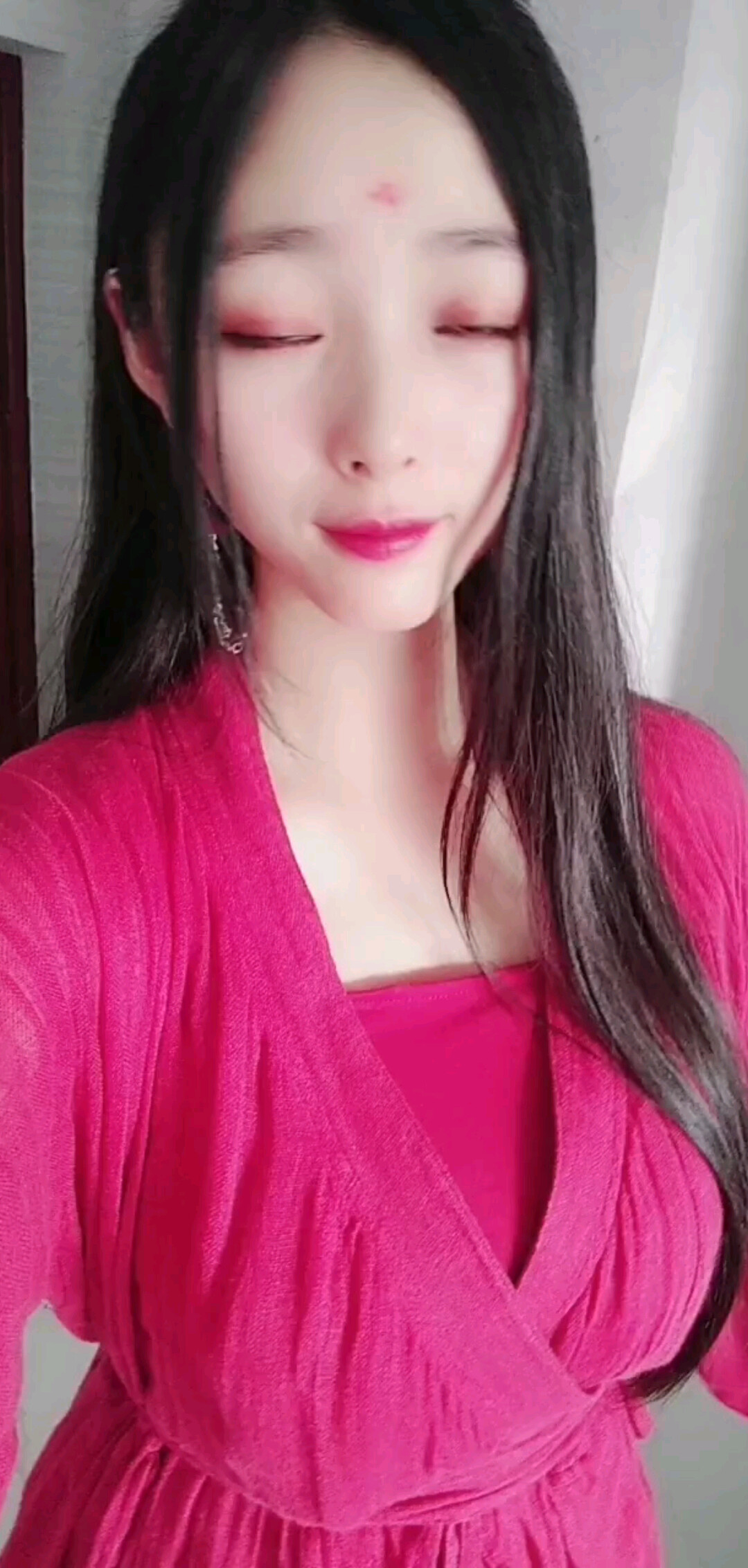 去年的样子，有点胖