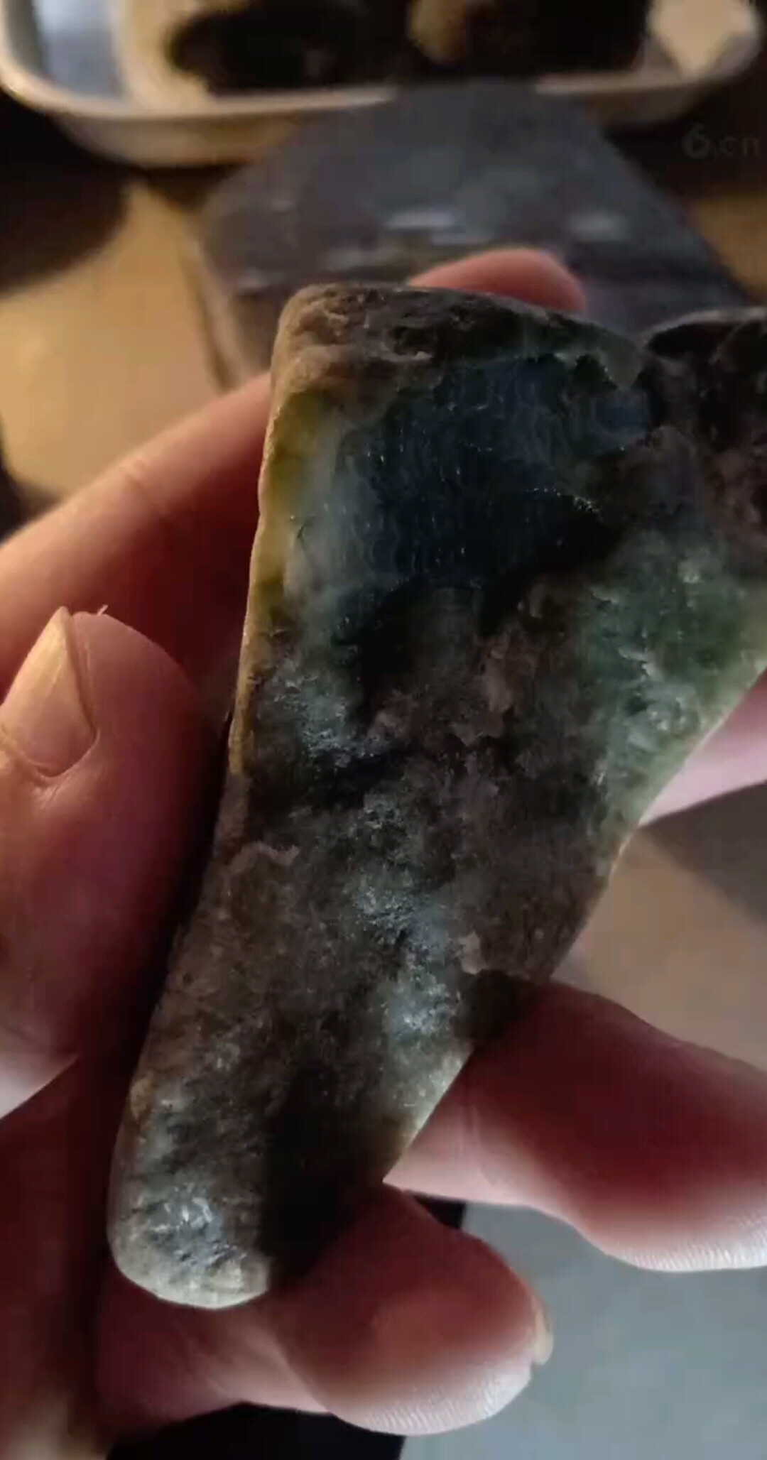 翡翠达马坎飘花料