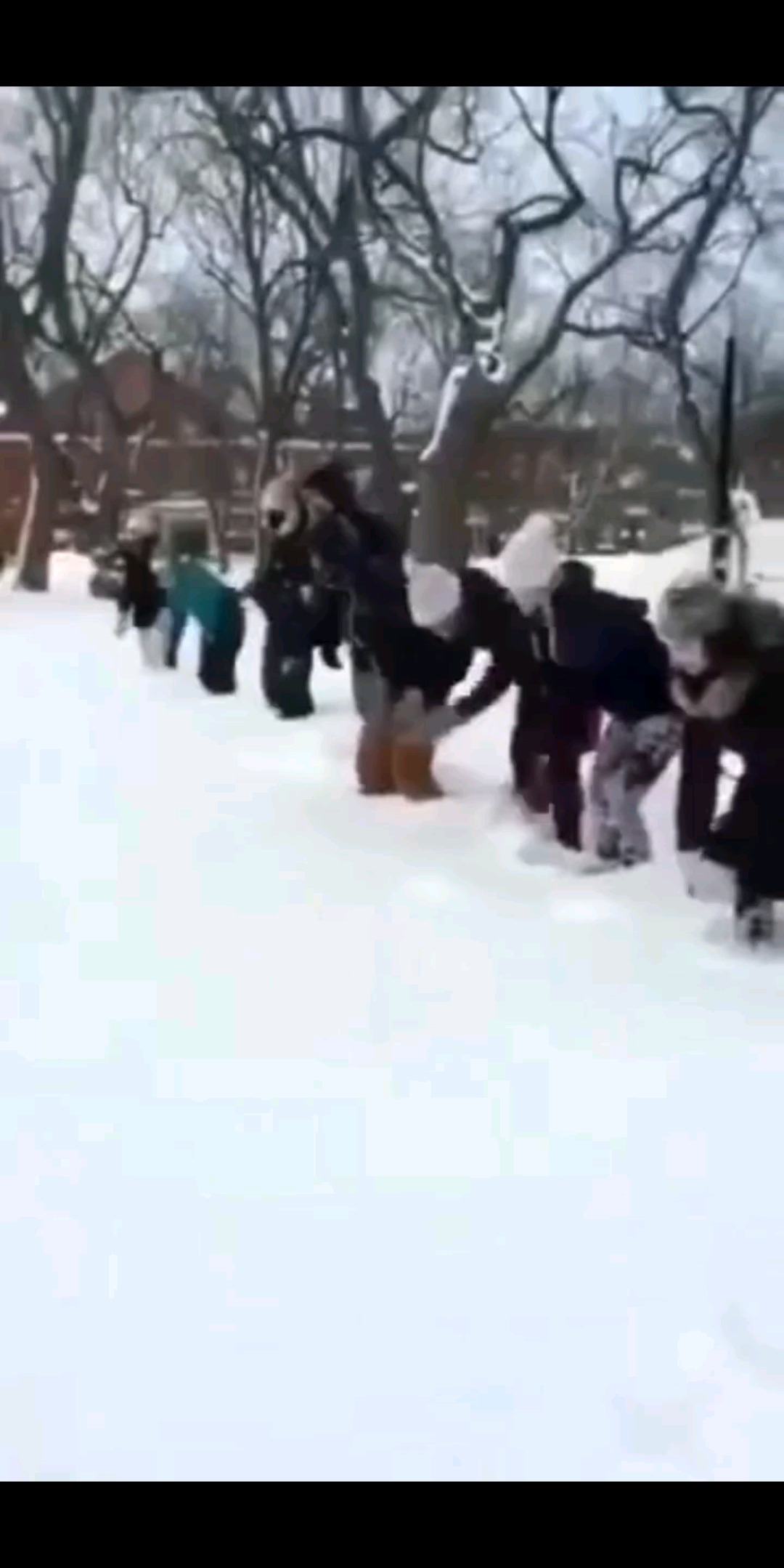 一场雪过后创造了新的