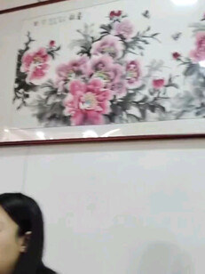 罗凤书画家在山东省潍坊市莱州创