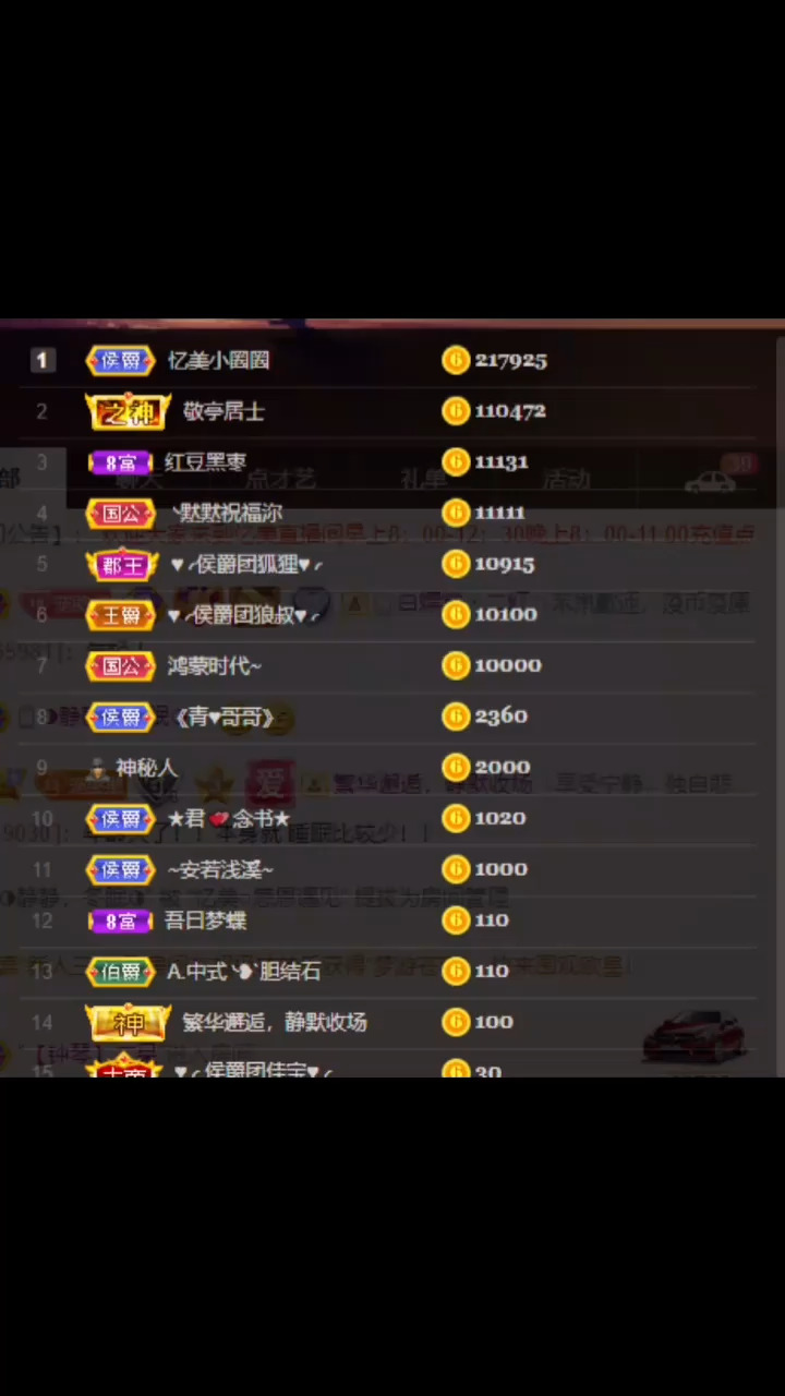 感谢千元榜 今天是你