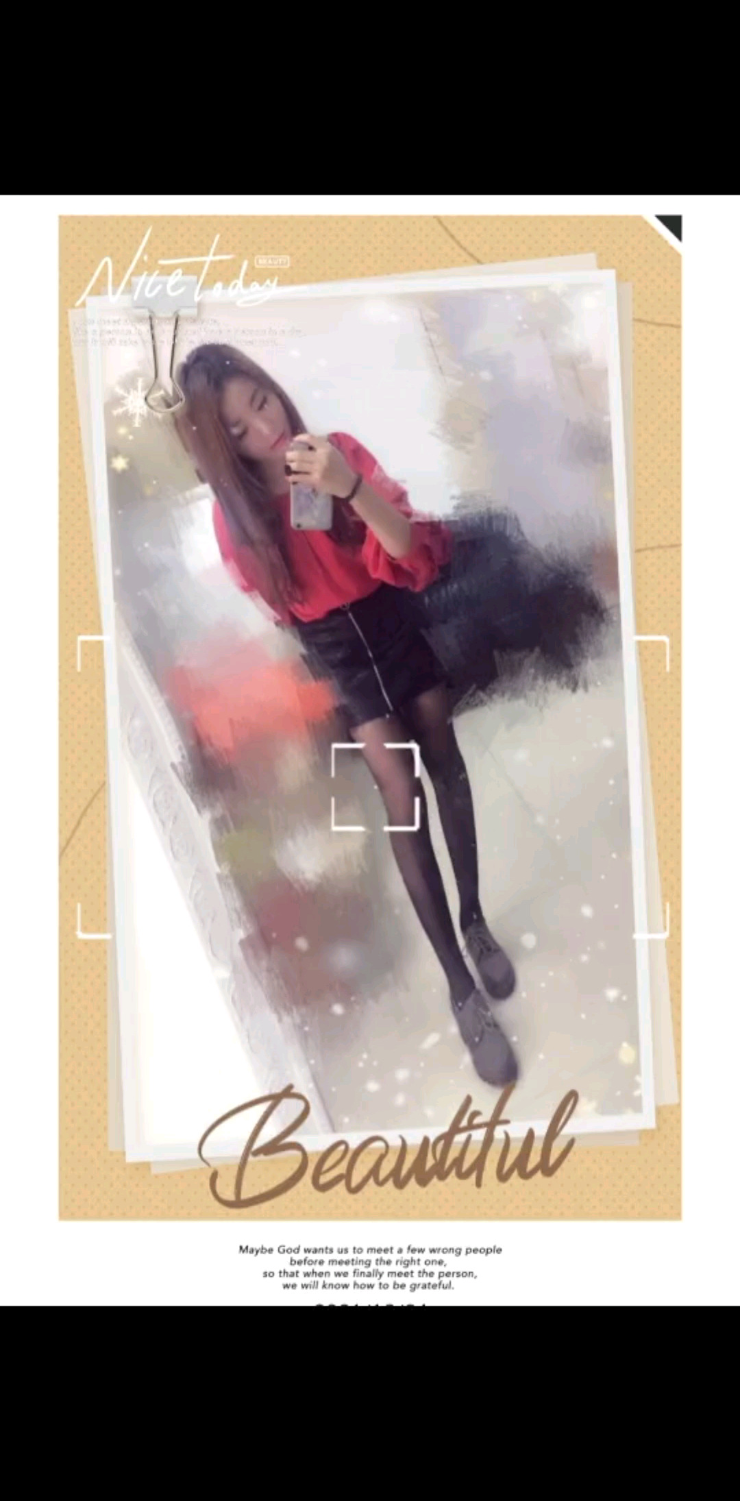 翻看相册，好怀念以前