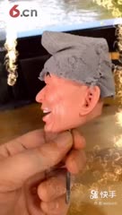 硅胶微型雕塑泥稿，雕塑原型设计