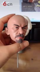 名人软陶肖像雕塑艺术设计