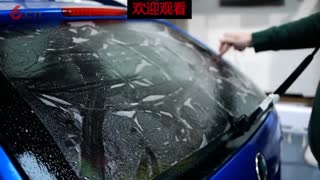 后档烤膜 专业手法贴膜技术讲解教学视频 初学者教学